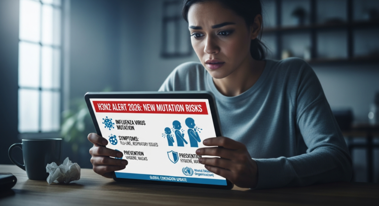 Alerta Global 2026: A Nova Mutação do H3N2 e o Risco de uma Escala Pandêmica