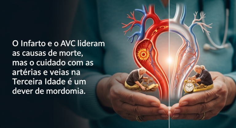 O Sistema Circulatório: As 4 Maiores Ameaças Silenciosas na Idade Avançada